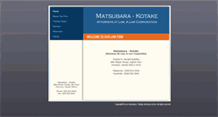 Desktop Screenshot of m-klawyers.com